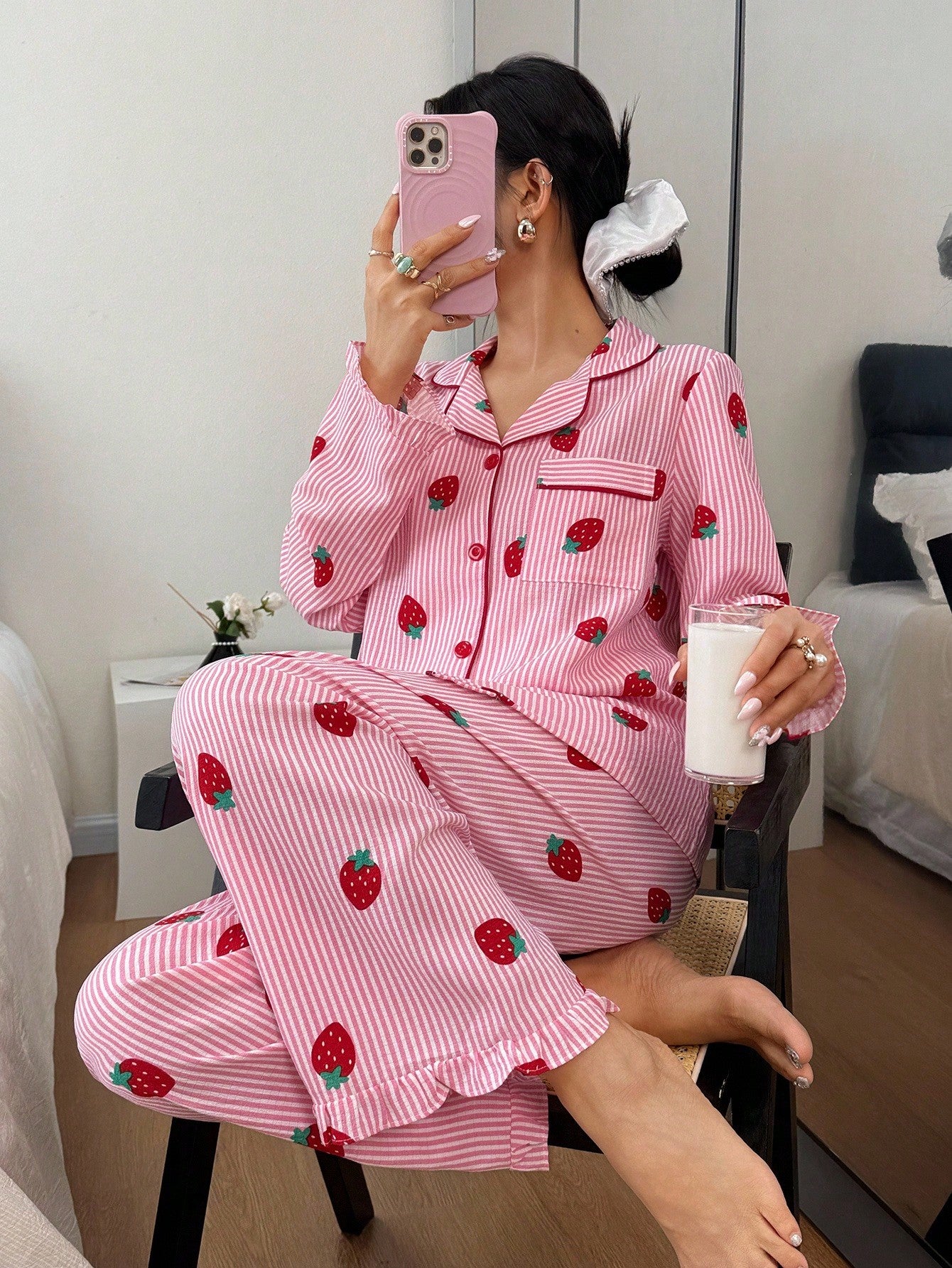 Strawberry Bliss Pajama Set