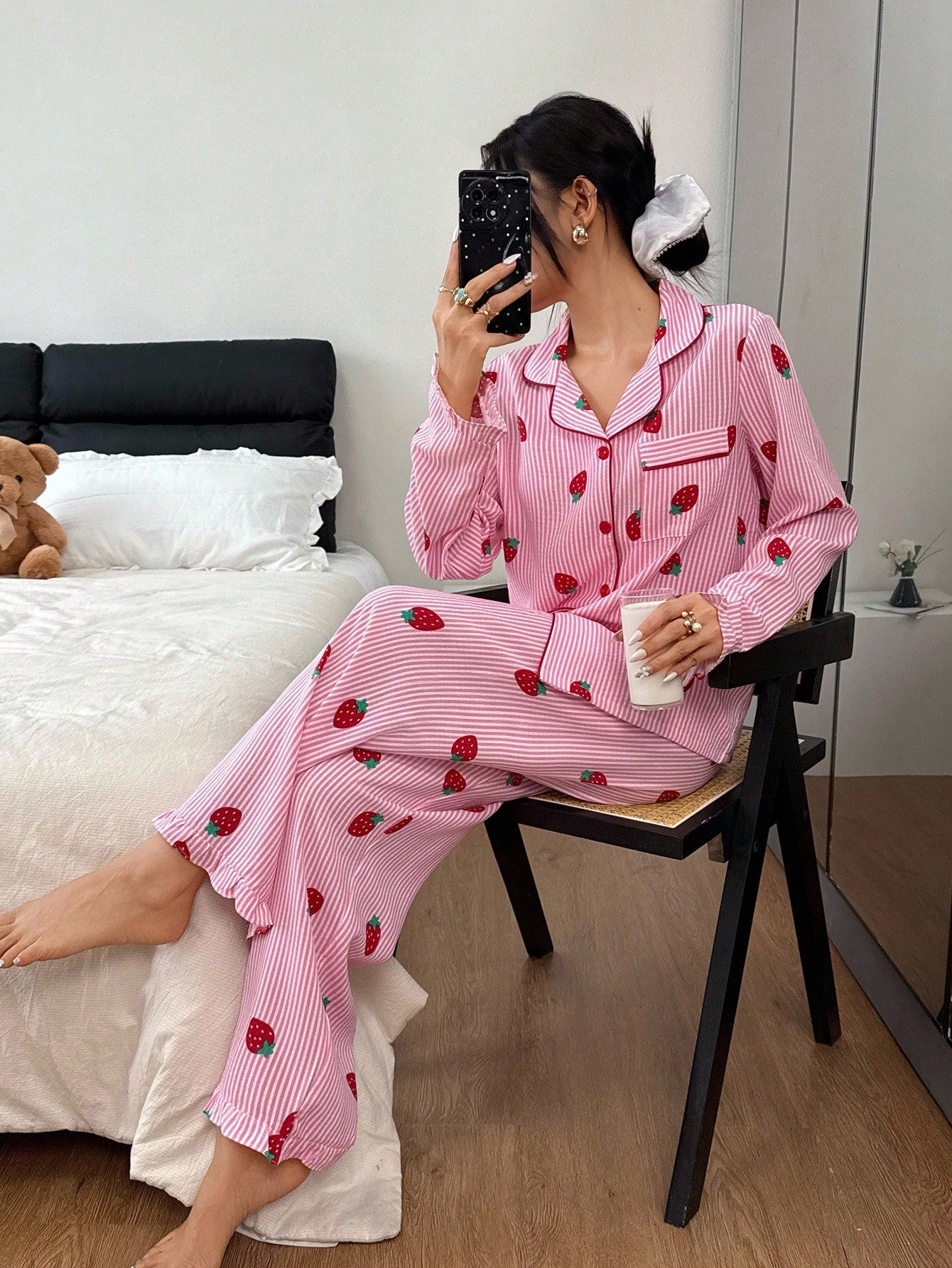 Strawberry Bliss Pajama Set