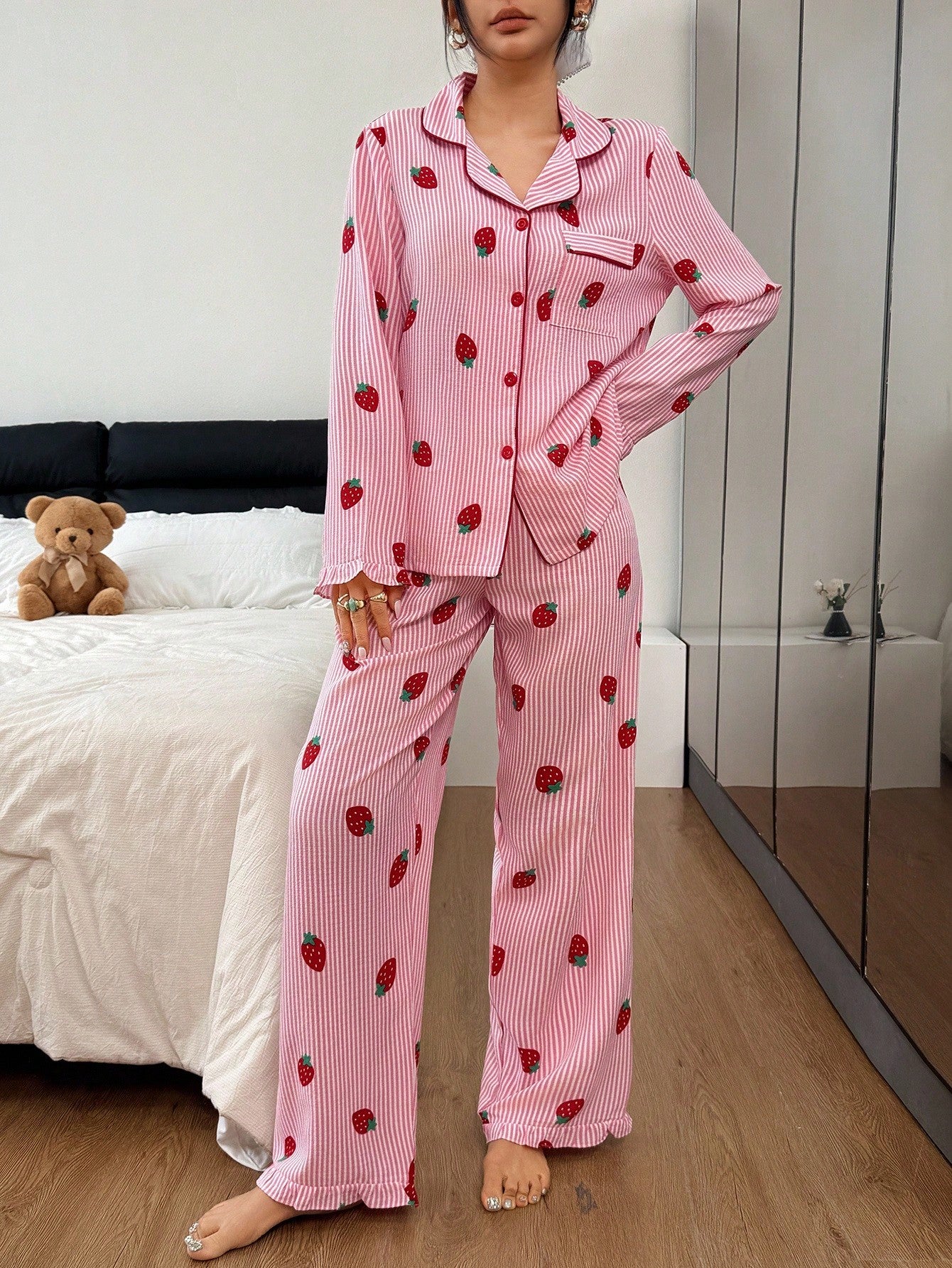 Strawberry Bliss Pajama Set