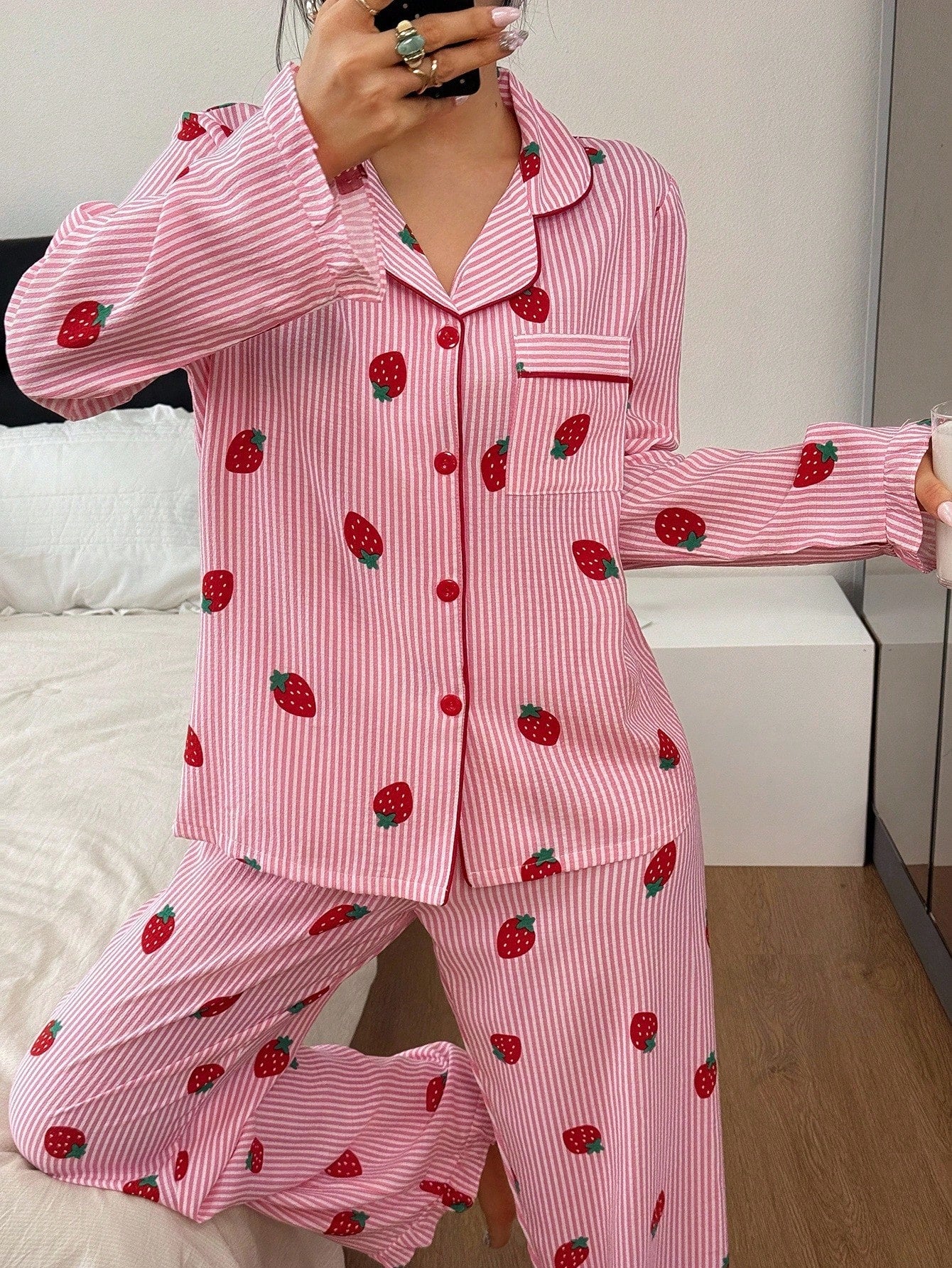 Strawberry Bliss Pajama Set
