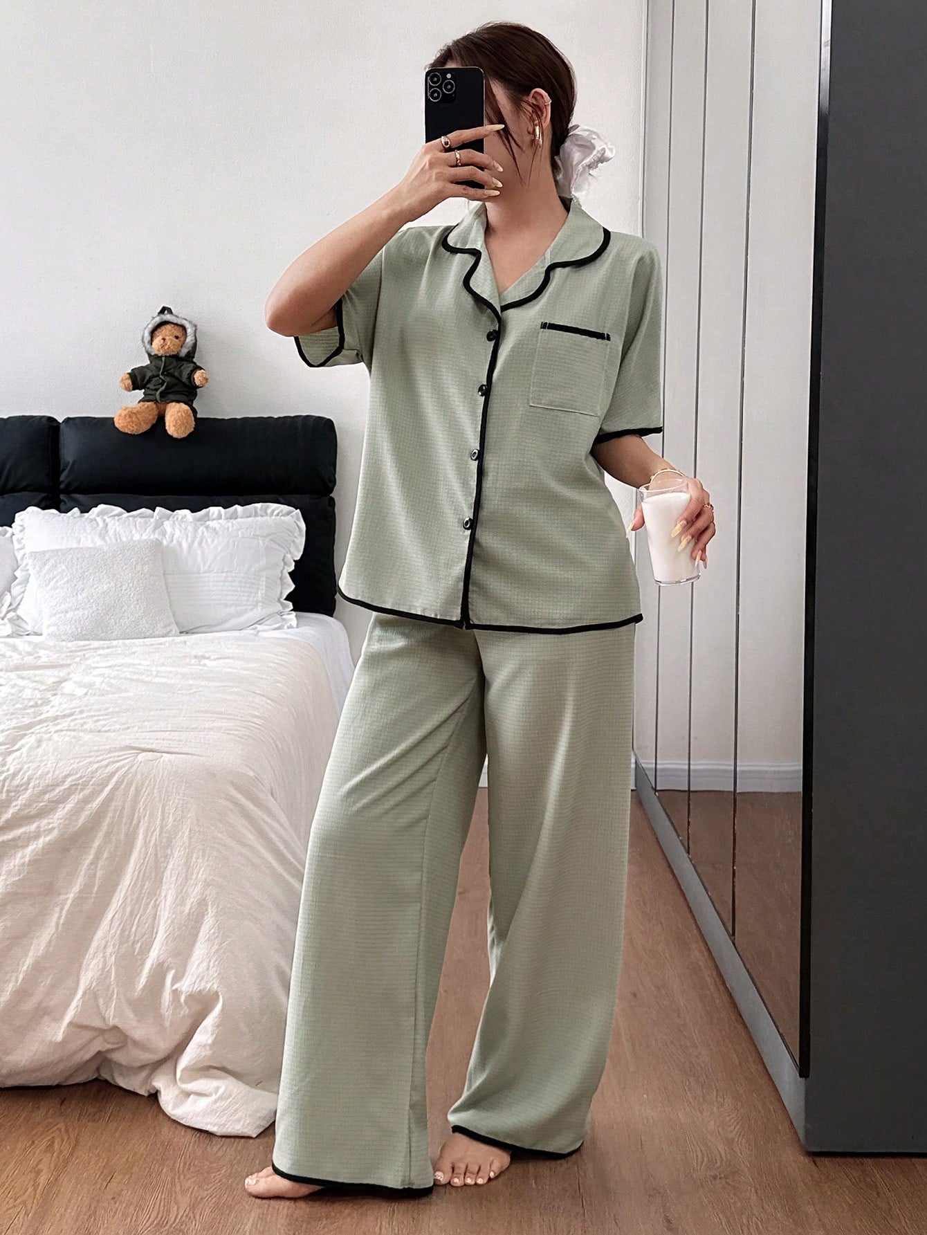 Sage Breeze Comfort Pajama Set