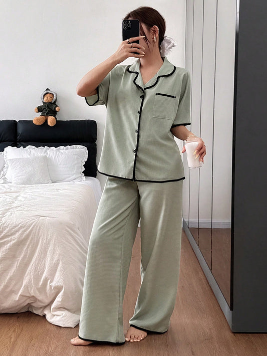 Sage Breeze Comfort Pajama Set