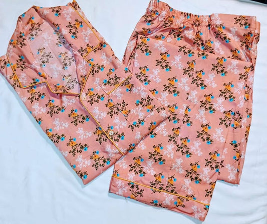 Luxury Linen Pajama Set – Breathable & Stylish Sleepwear