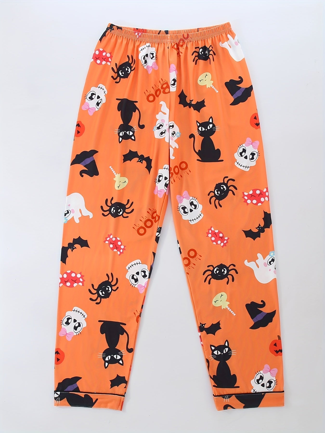 Spooky Cute Halloween Nightwear Set (3-Piece Combo)