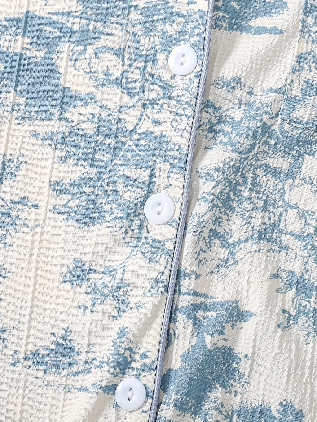 Women’s 3-Piece Printed Pajama Set (Shirt + Pajama + Shorts)