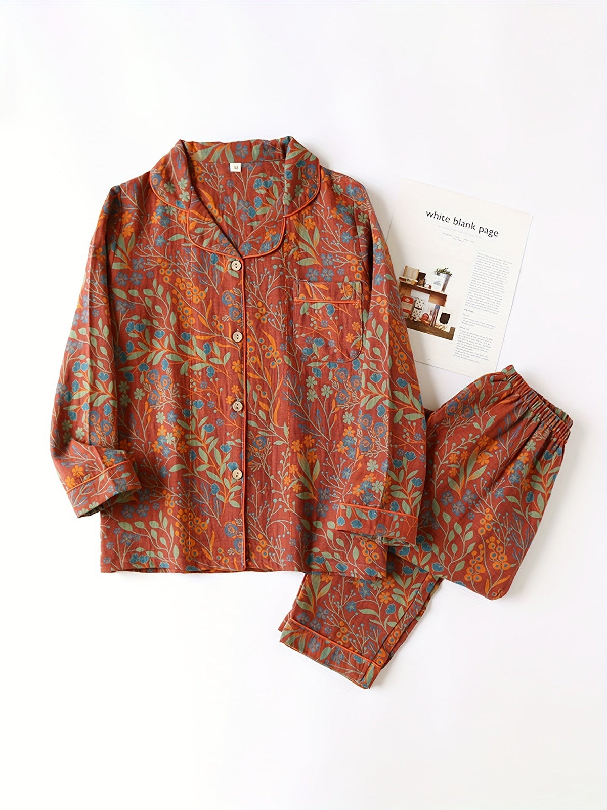 Heritage Floral Print Pajama Duo – Pack of 2