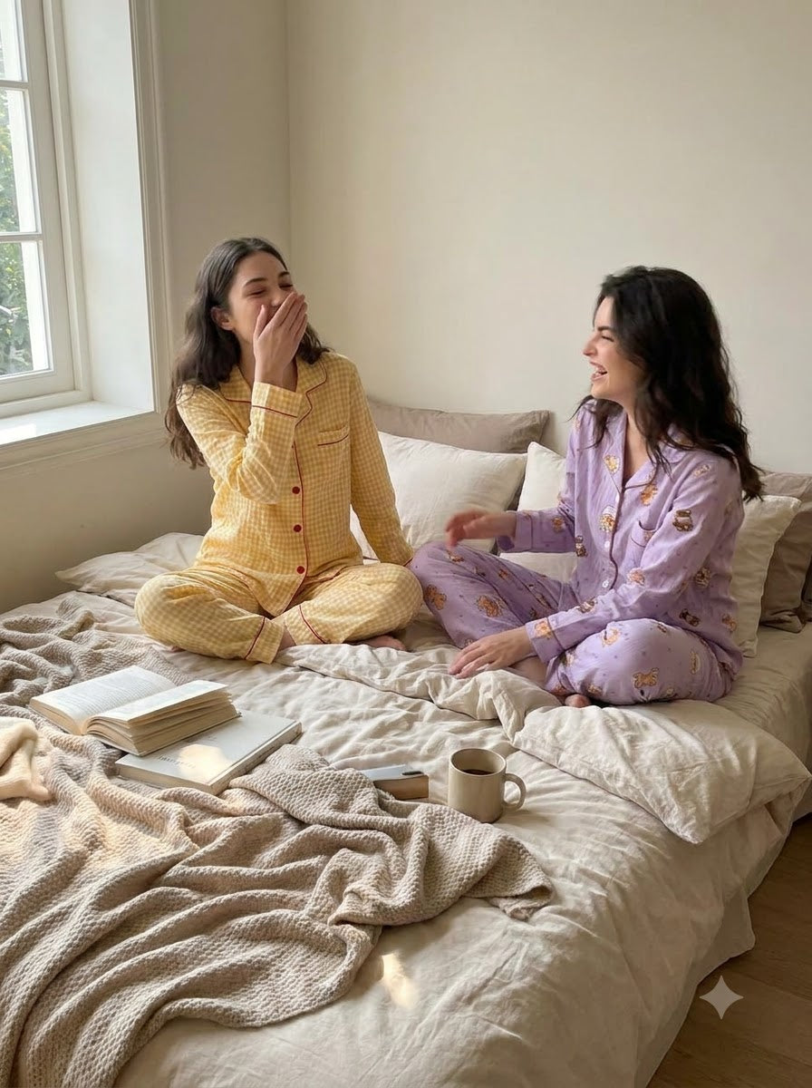 Sunshine & Lavender Pajama Duo – Pack of 2