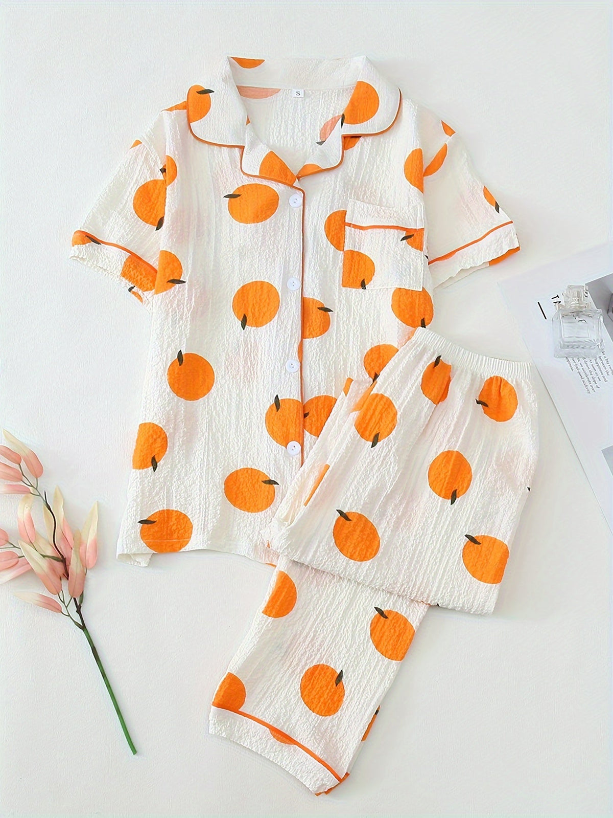 Bloom & Pumpkin Pajama Duo – Pack of 2