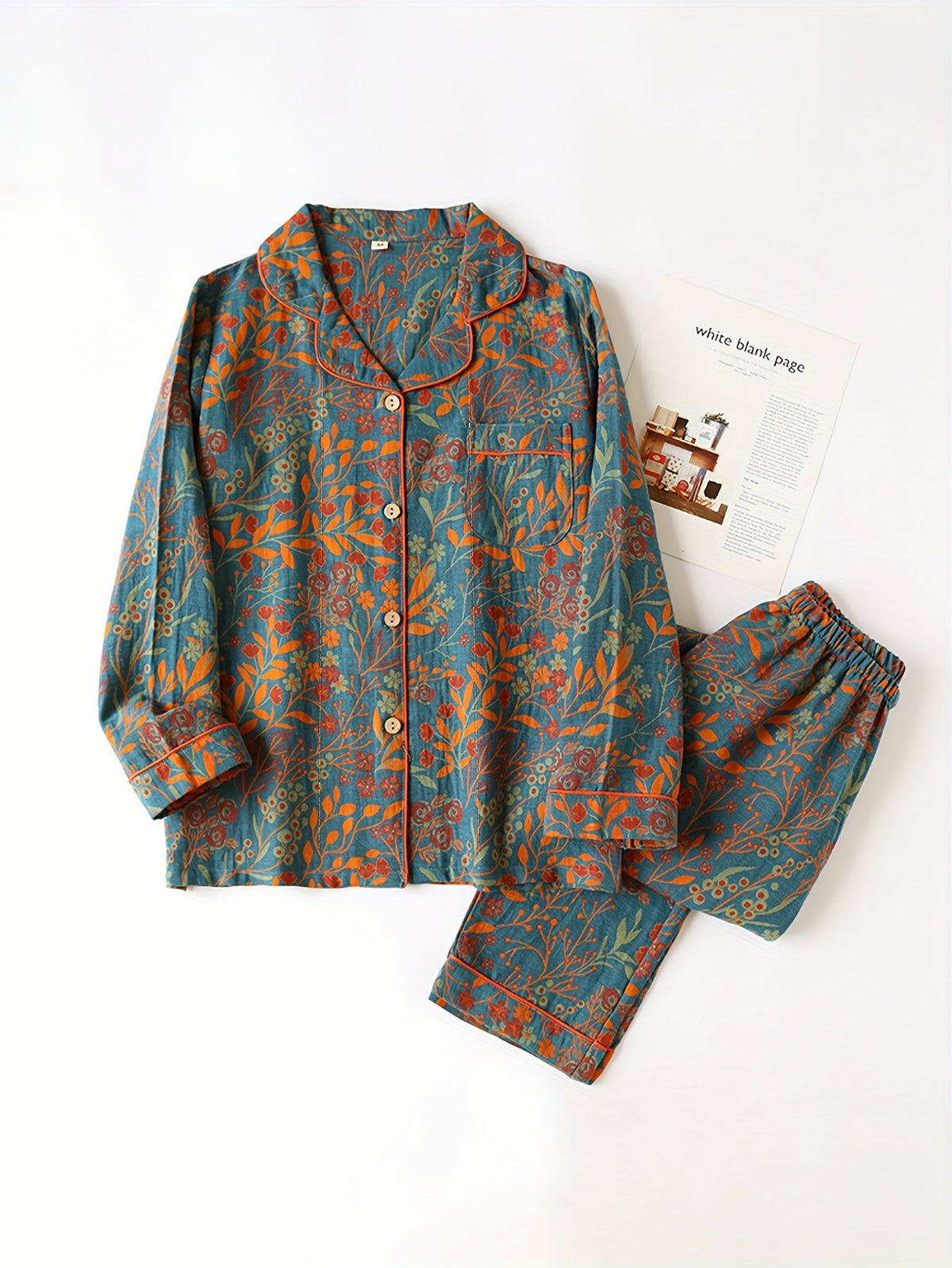 Heritage Floral Print Pajama Duo – Pack of 2