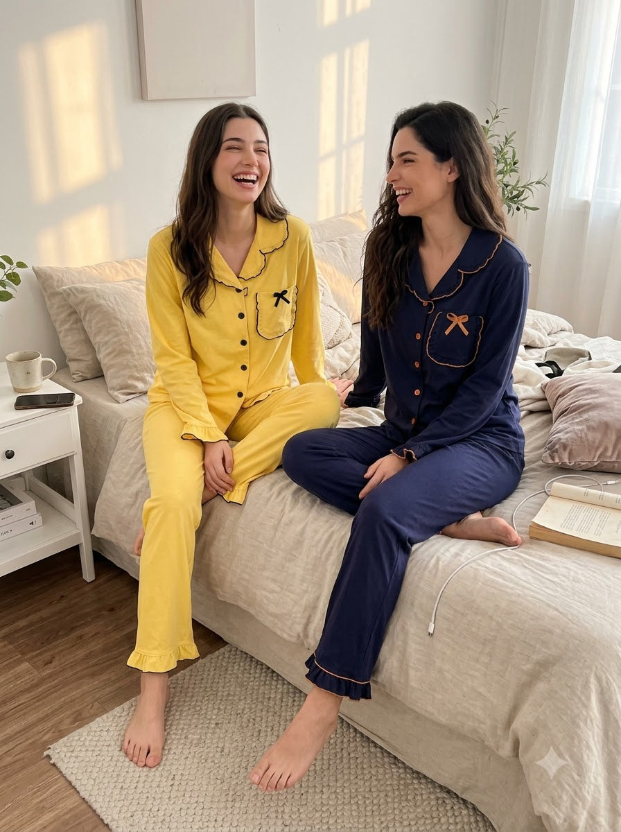 Sunny & Midnight Comfort Pajama Duo – Pack of 2