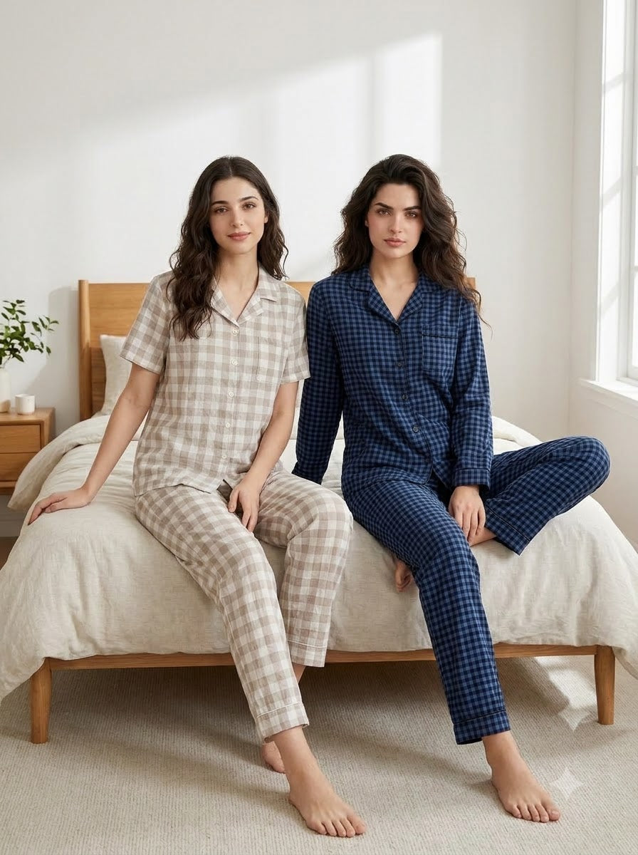 Classic Checks Pajama Duo – Pack of 2