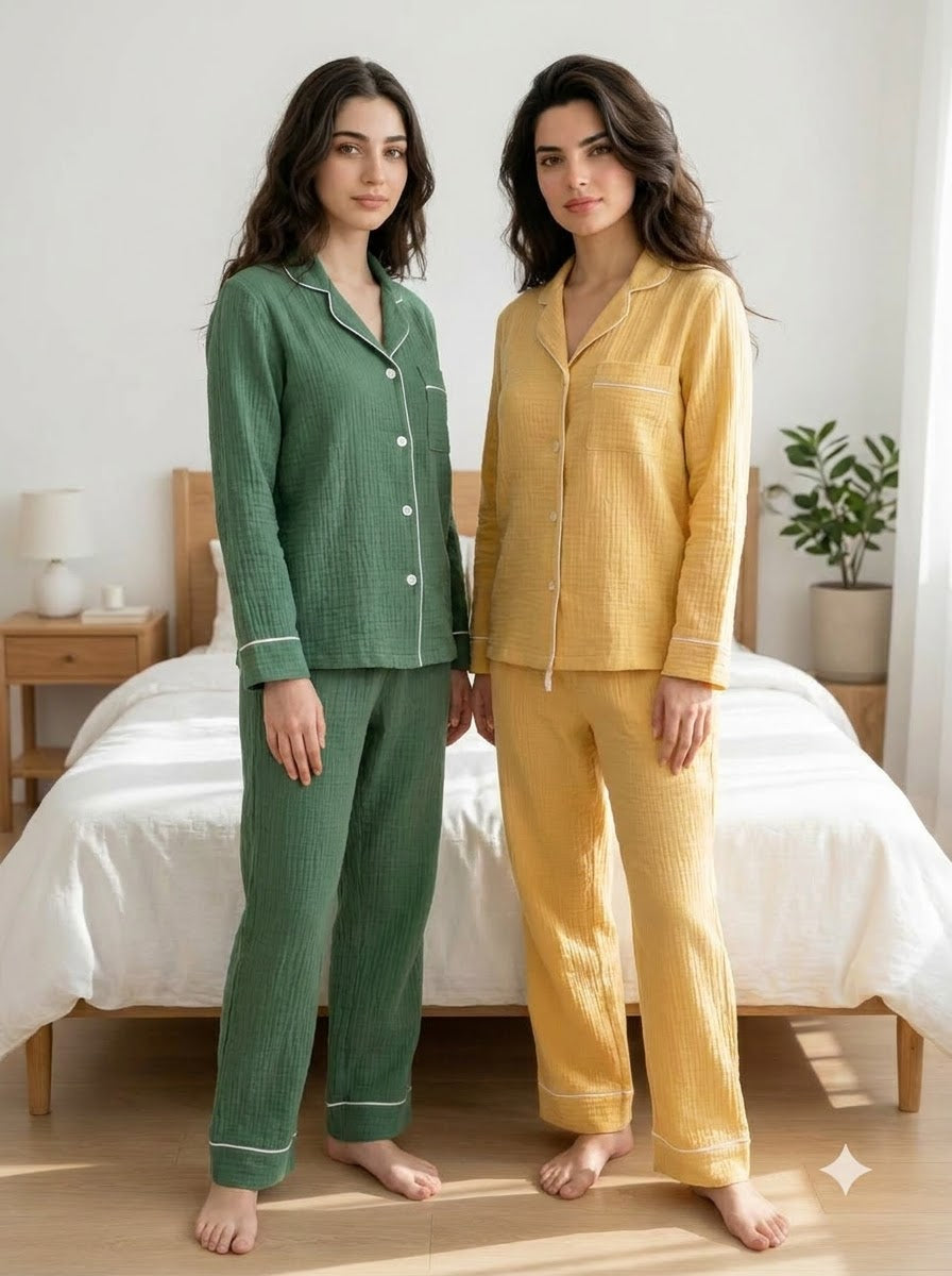 Sage & Sunshine Comfort Pajama Duo – Pack of 2