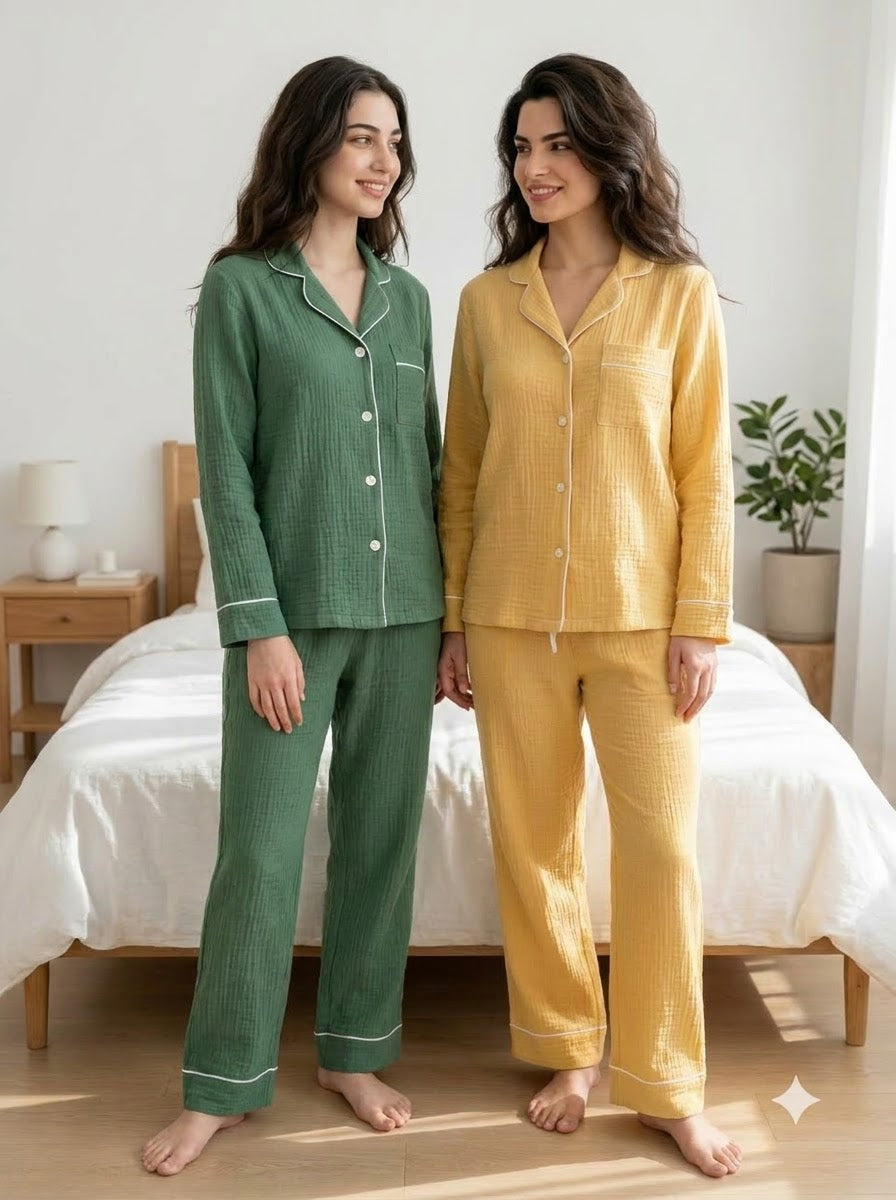 Sage & Sunshine Comfort Pajama Duo – Pack of 2