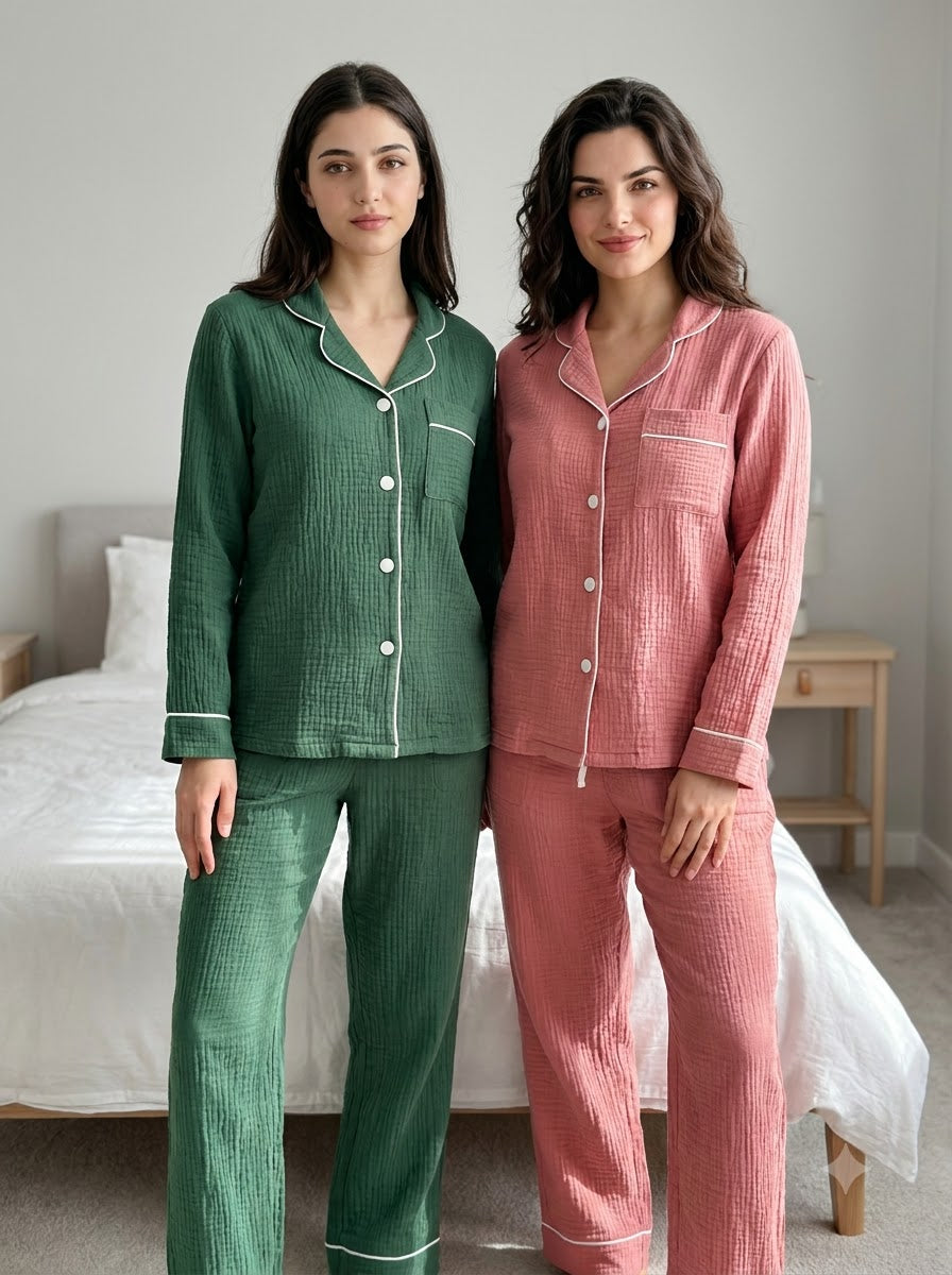Sage & Rose Comfort Pajama Duo – Pack of 2